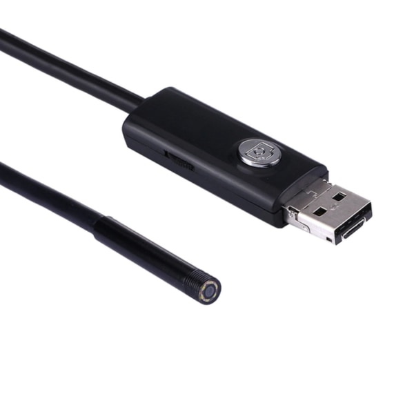 Tarkastuskamera matkapuhelimelle & PC / USB Endoscope - 2m Black