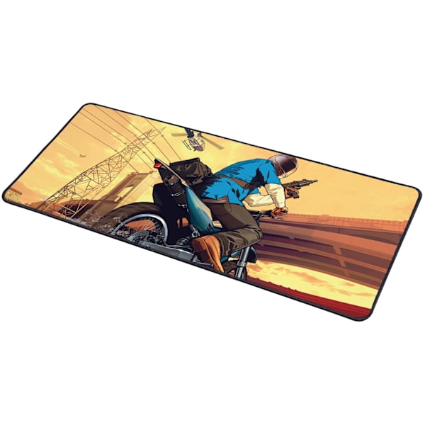 Musmåtte Grand Theft Auto - 70x30 cm - Gaming Multicolor
