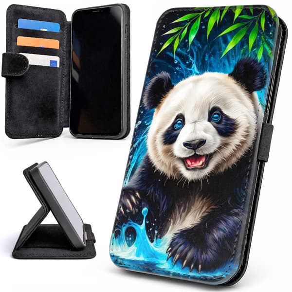 Plånboksfodral / Mobilfodral till Google Pixel 9A - Panda