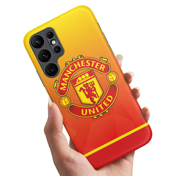 Samsung Galaxy S22 Ultra - Cover/Mobilcover Manchester United Multicolor