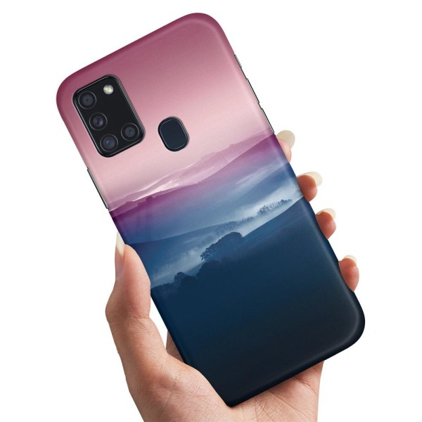 Samsung Galaxy A21s - Kuoret/Suojakuori Värikkäät Laaksot