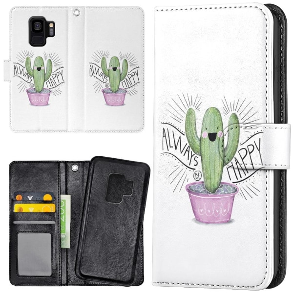 Huawei Honor 7 - Plånboksfodral/Skal Happy Cactus