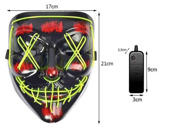 LED Mask Purge - Halloween
