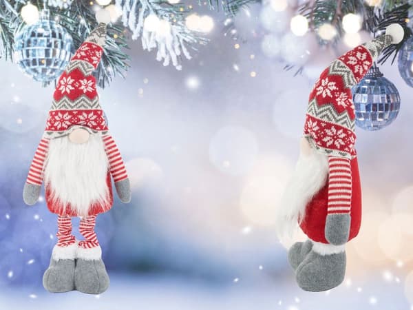 Julspöke spökteleskop reguised ben 50 - 70cm Red