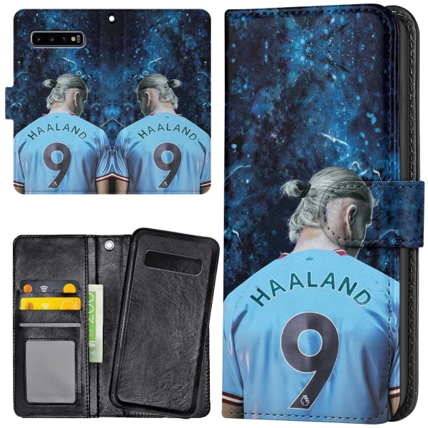 Samsung Galaxy S10e - Plånboksfodral/Skal Haaland