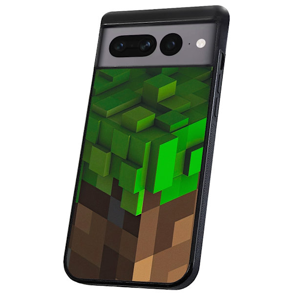 Google Pixel 7 Pro - Deksel/Mobildeksel Minecraft