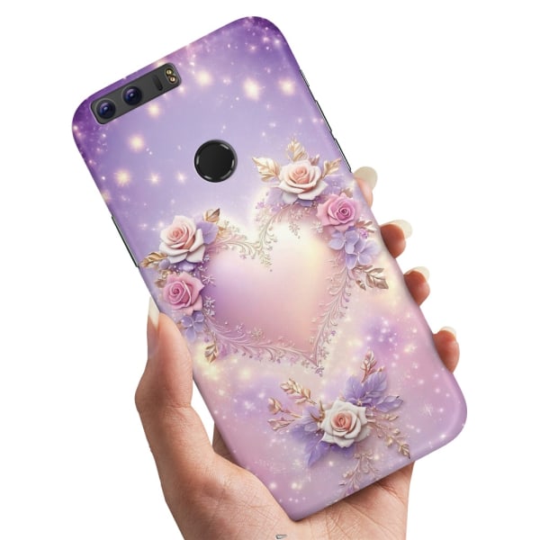 Huawei Honor 8 - Cover/Mobilcover Heart