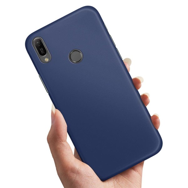 Samsung Galaxy A40 - Cover/Mobilcover Mørkblå Dark blue