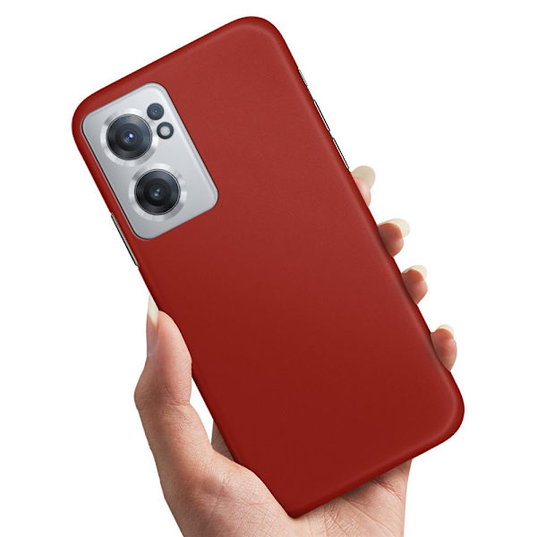 OnePlus Nord CE 2 5G - Skal/Mobilskal Mörkröd
