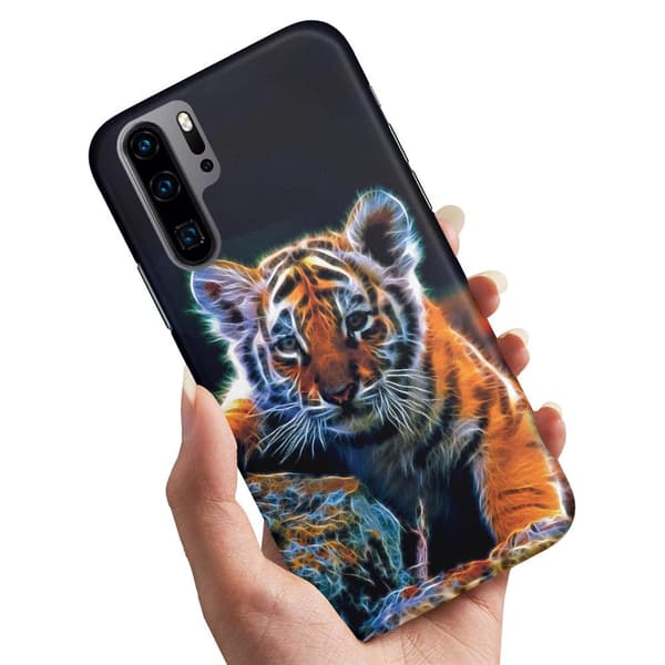 Deksel / Mobildeksel til Huawei P30 Pro - Tigerunge