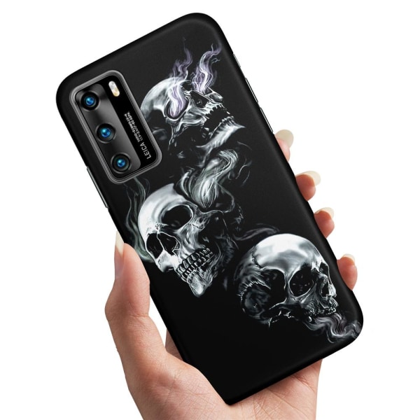 Huawei P40 Pro - Cover/Mobilcover Skulls