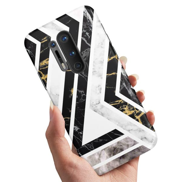 Deksel / Mobildeksel til OnePlus 8 Pro - Krokete Mønster