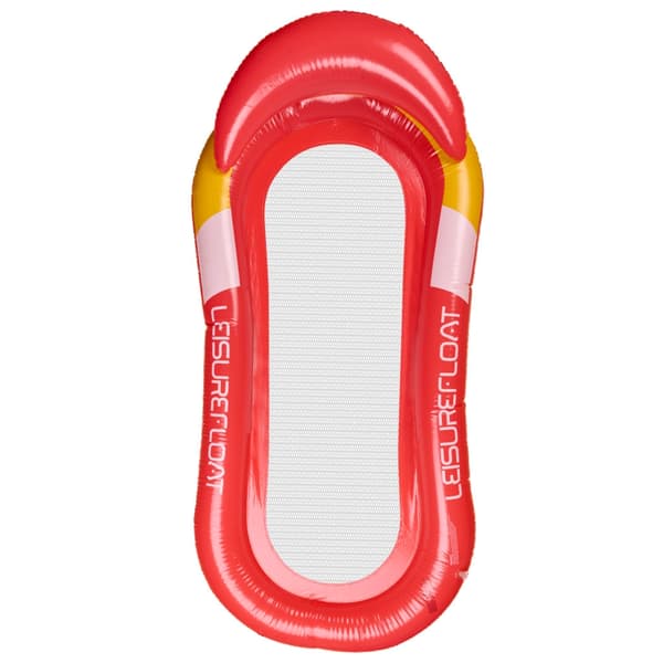 Poolmadrass med Nät Red