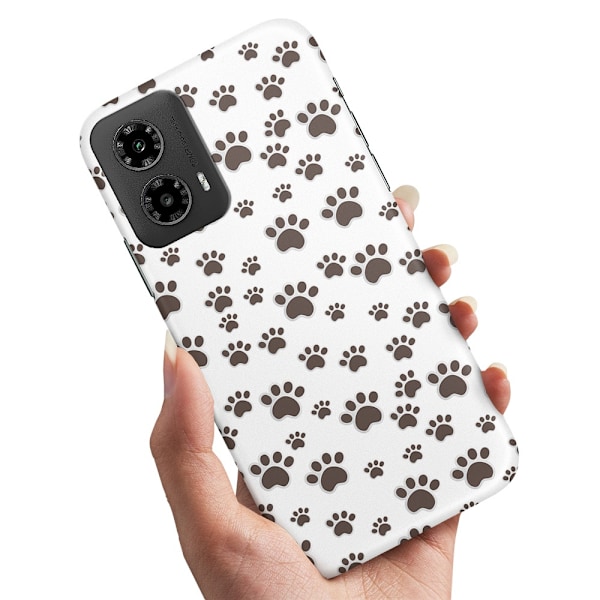 Motorola Moto G35 5G - Skal/Mobilskal Paw Pattern