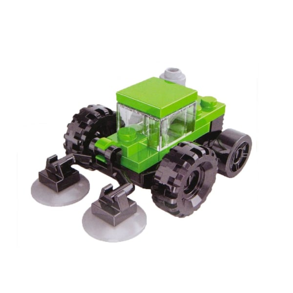 Traktor Kit Leksak - Bygg din egna Grön