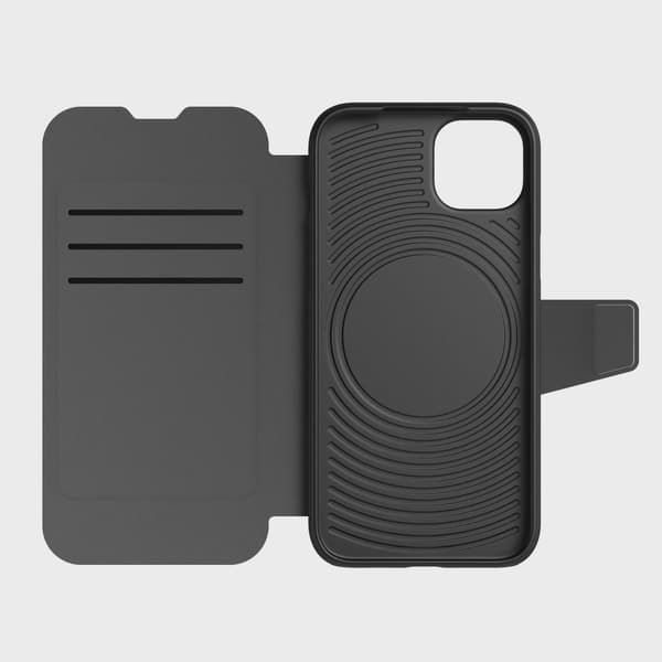 Tech21 Evo Lite Wallet iPhone 15 Plus Svart