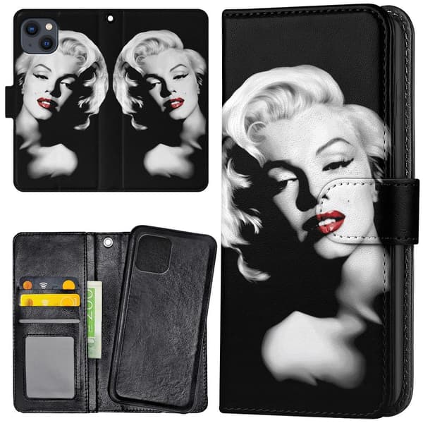 iPhone 14 - Lompakkokotelo/Kuoret Marilyn Monroe