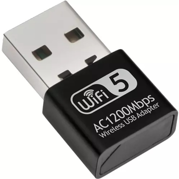 Langaton USB-verkkokortti - WiFi-sovitin (1200 Mbps)