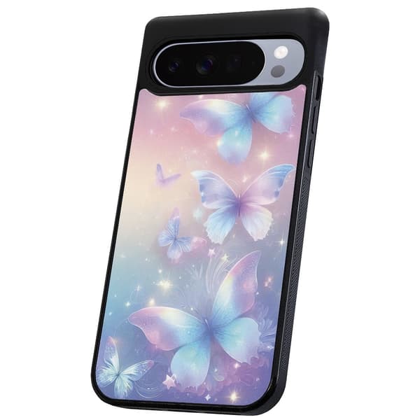 Google Pixel 10 Pro XL - Deksel/Mobildeksel Butterflies
