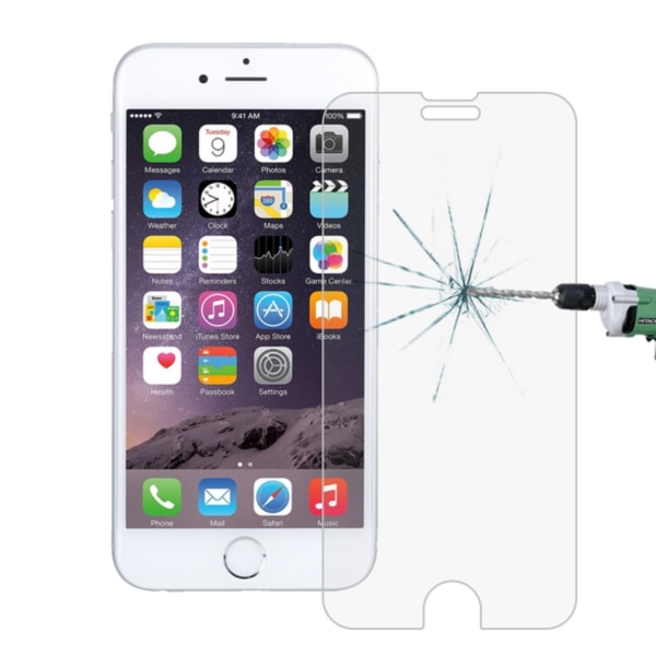 2 stk iPhone 7/8 Plus - Skjermbeskytter herdet glass Transparent