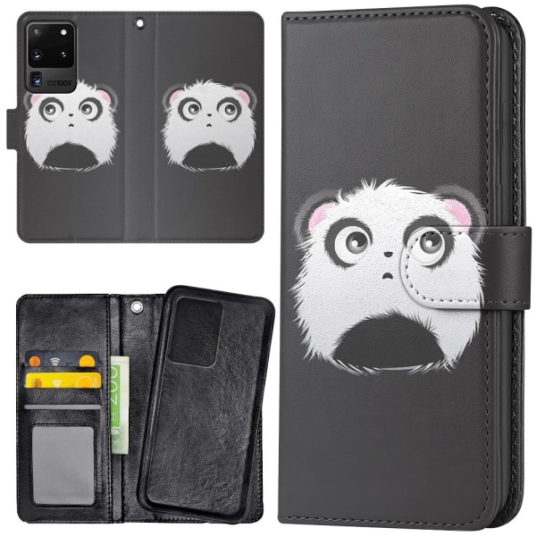 Samsung Galaxy S20 Ultra - Mobilcover/Etui Cover Pandahoved