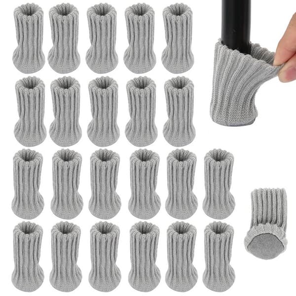 Stolsstrumpor i Stretch – Stolbensskydd 24-Pack