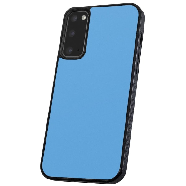 Samsung Galaxy S20 - Cover/Mobilcover Lysblå