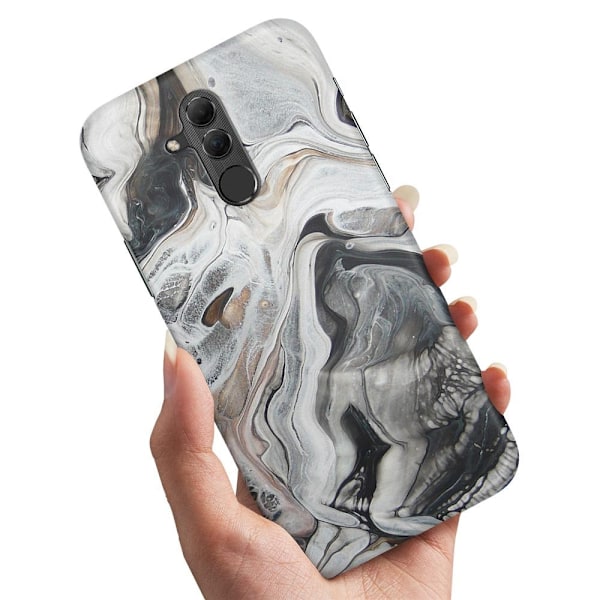 Huawei Mate 20 Lite - Cover/Mobilcover Marmor Multicolor