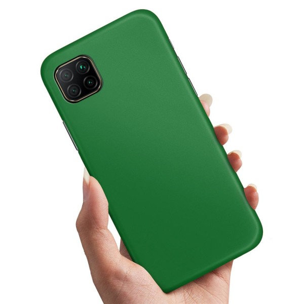 Huawei P40 Lite - Cover/Mobilcover Grøn Green