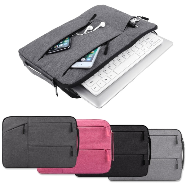 13 Tommer - Laptop Taske / Taske til Bærbar Computer - Rosa Pink