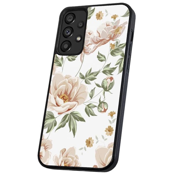 Samsung Galaxy A53 5G - Skal/Mobilskal Blommönster multifärg