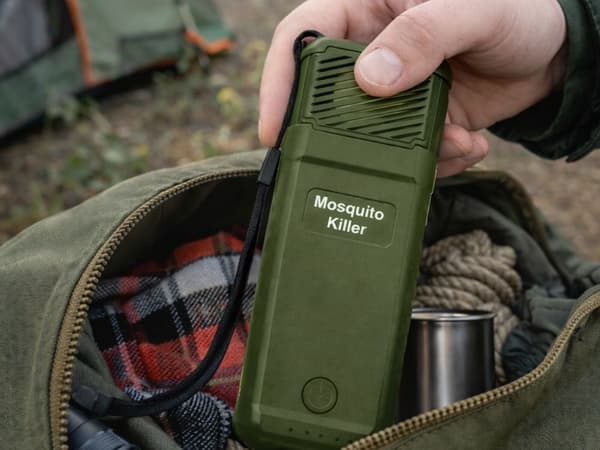 Myggmedel USB portabel med refill Grön