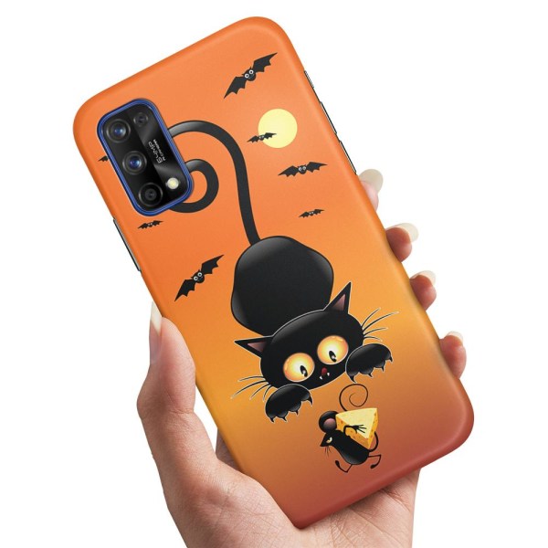 Realme 7 Pro - Cover/Mobilcover Kat og Mus