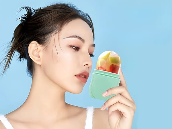 Isroller ansiktsmassage silikon Green