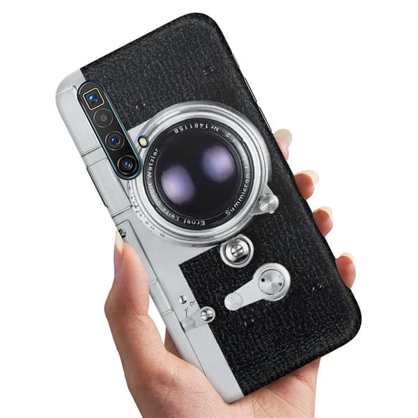 Deksel / Mobildeksel til Realme X3 SuperZoom - Retro Kamera