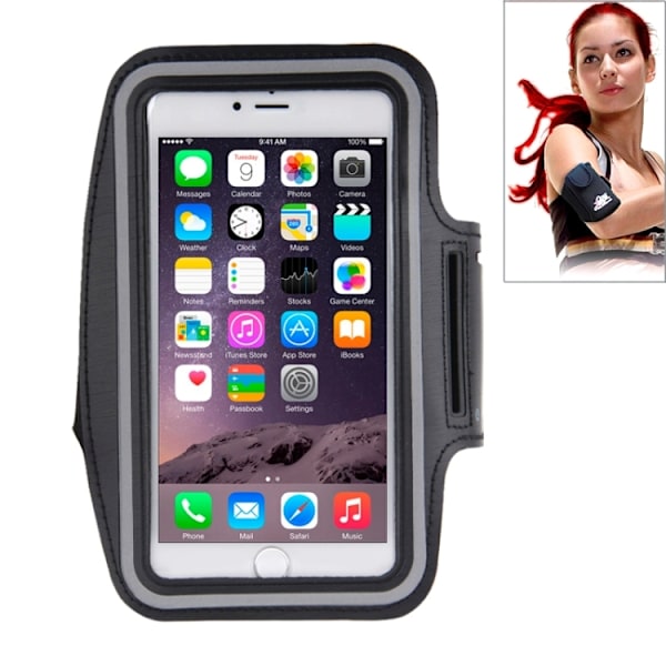 Sportarmbånd / Armbånd til Mobil - Mobilholder Black