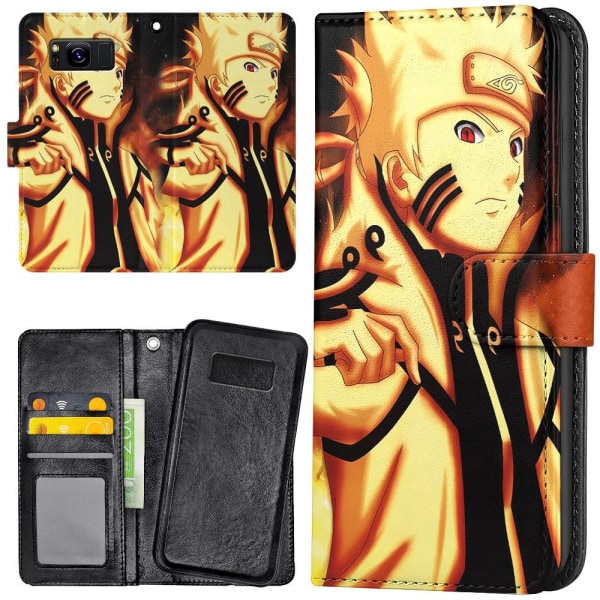 Samsung Galaxy S8 - Lommebok Deksel Naruto Sasuke