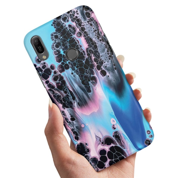 Huawei Y6 (2019) - Kuoret/Suojakuori Marmori Multicolor