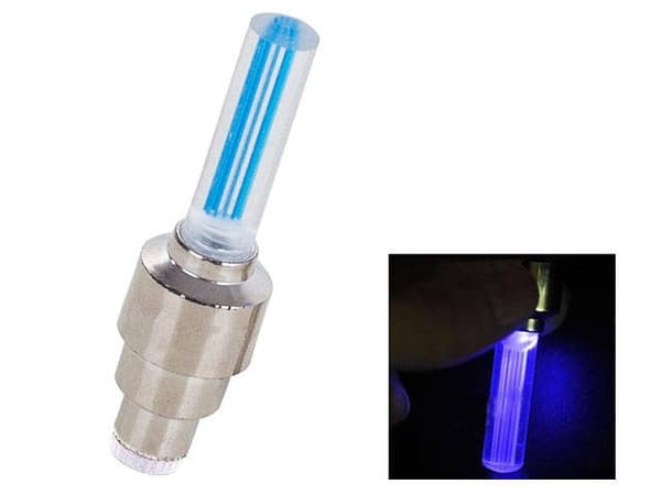 LED-lys til Sykkelhjul - Sykkellampe Blue
