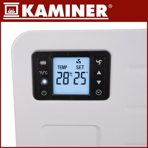 Konvektorelement / Portabelt Element - 2300W Vit