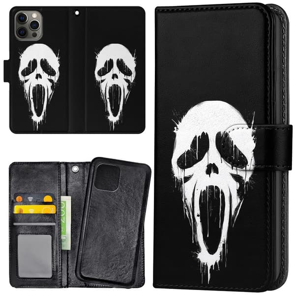 iPhone 13 Pro - Lompakkokotelo/Kuoret Scream Ghostface