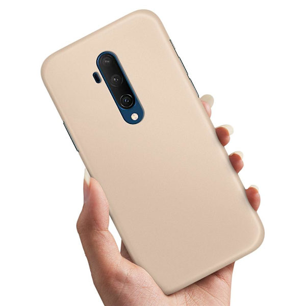 Deksel / Mobildeksel til OnePlus 7T Pro - Beige Beige