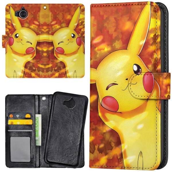 Huawei Y6 (2017) - Mobilcover/Etui Cover Pokemon