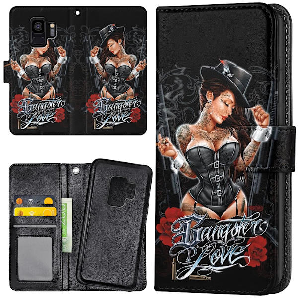 Samsung Galaxy S9 - Lommebok Deksel Gangster Love