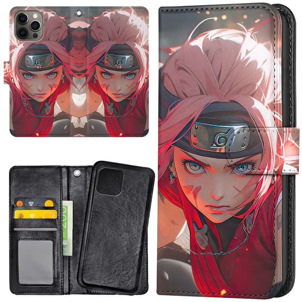 iPhone 15 Pro - Lompakkokotelo/Kuoret Sakura Naruto