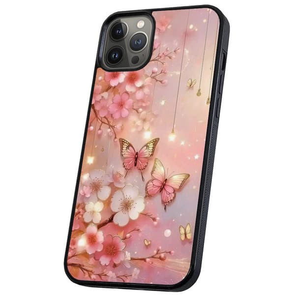 iPhone 11 Pro - Deksel/Mobildeksel Flowers & Butterflies