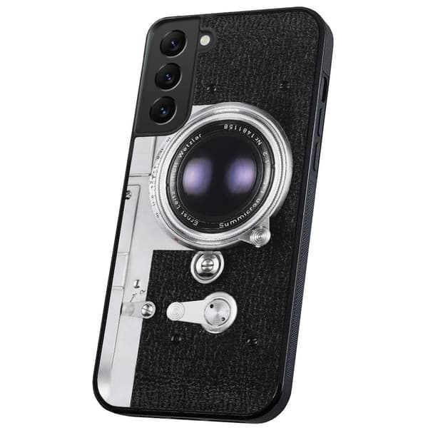 Samsung Galaxy S21 Plus - Deksel/Mobildeksel Retro Kamera
