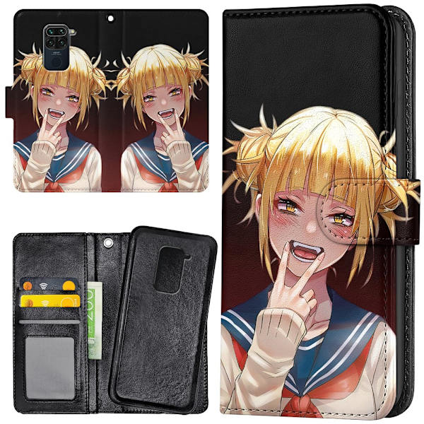 Xiaomi Redmi Note 9 - Lompakkokotelo/Kuoret Anime Himiko Toga