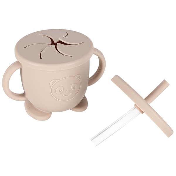 Barnservis Silikon - 9-delar Beige