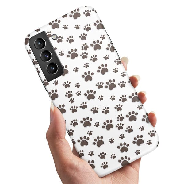 Skal / Mobilskal till Samsung Galaxy S21 - Paw Pattern